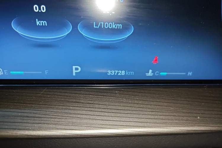 Used Chery Tiggo 8 PLUS 2022 Kunpeng Edition 390TGDI DCT Luxury Version Odometer Close Up