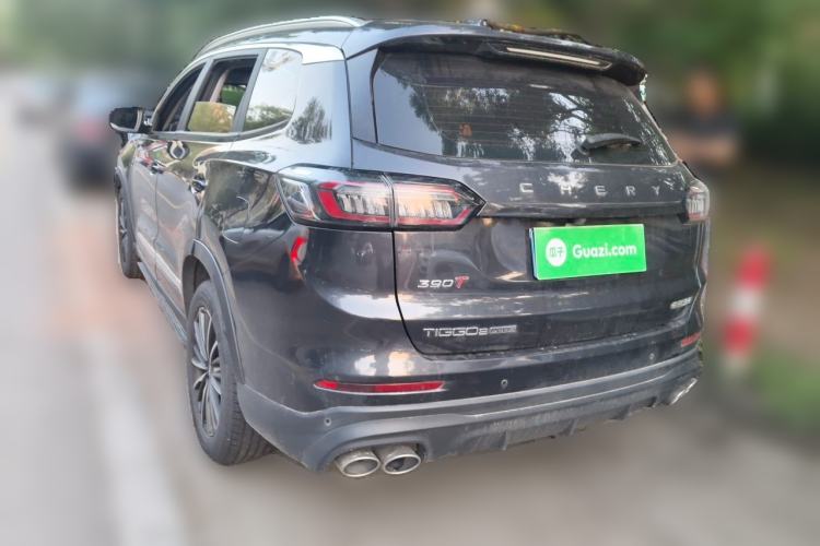 Used Chery Tiggo 8 PLUS 2022 Kunpeng Edition 390TGDI DCT Passion Version Rear Left 45 Deg