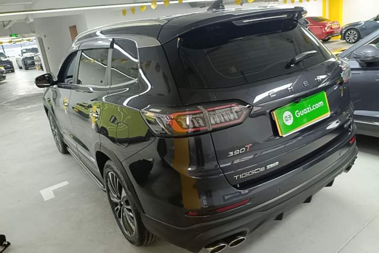 Used Chery Tiggo 8 PLUS 2022 Kunpeng Edition 390TGDI DCT Luxury Version Rear Left 45 Deg