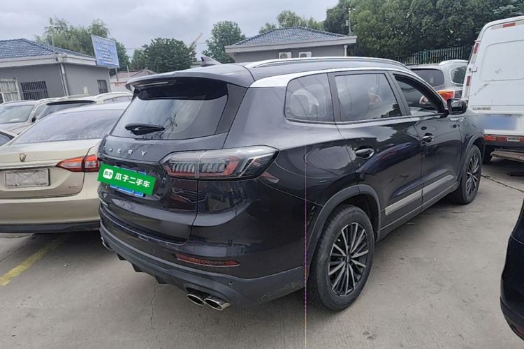 Used Chery Tiggo 8 PLUS 2022 Kunpeng Edition 390TGDI DCT Passion Version Rear Right 45 Deg