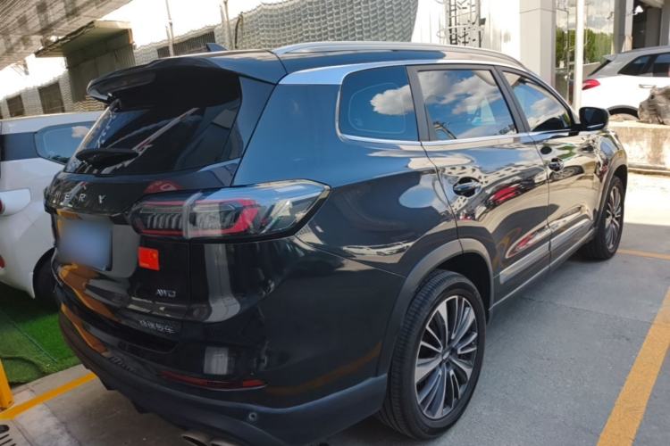 Used Chery Tiggo 8 PLUS 2022 Kunpeng Edition 390TGDI DCT Four-Wheel Drive Luxury Version Rear Right 45 Deg