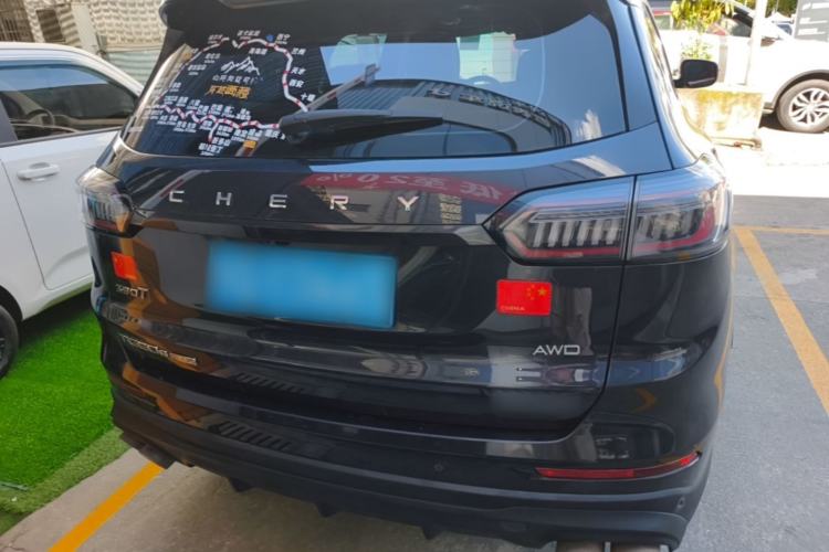 Used Chery Tiggo 8 PLUS 2022 Kunpeng Edition 390TGDI DCT Four-Wheel Drive Luxury Version Rear