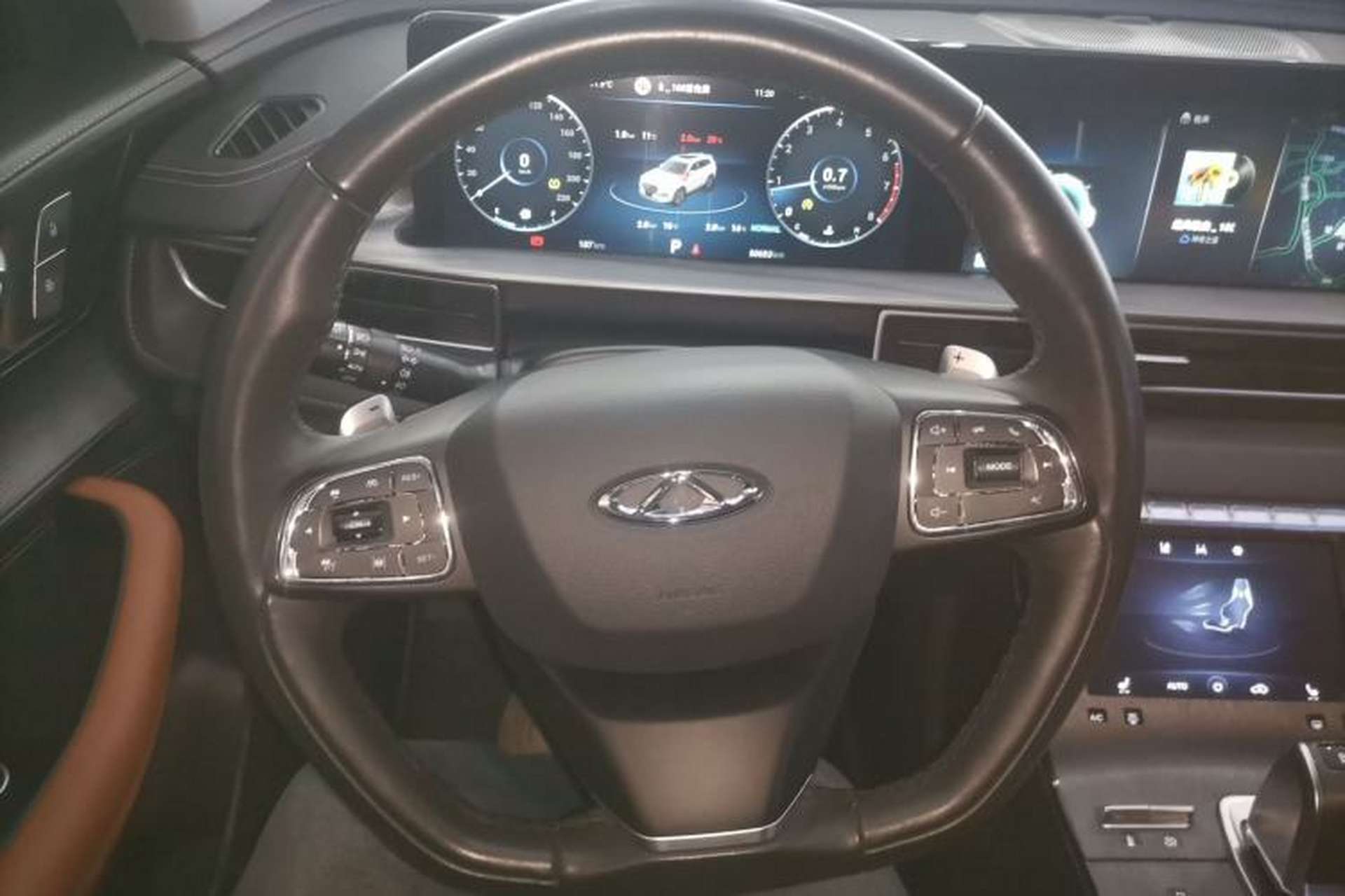 Used Chery Tiggo 8 PLUS 2022 Kunpeng Edition 390TGDI DCT Four-Wheel Drive Luxury Version Steering Wheel