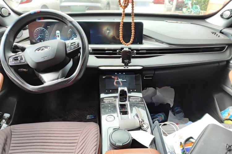 Used Chery Tiggo 8 PLUS 2022 Kunpeng Edition 390TGDI DCT Luxury Version Center Console