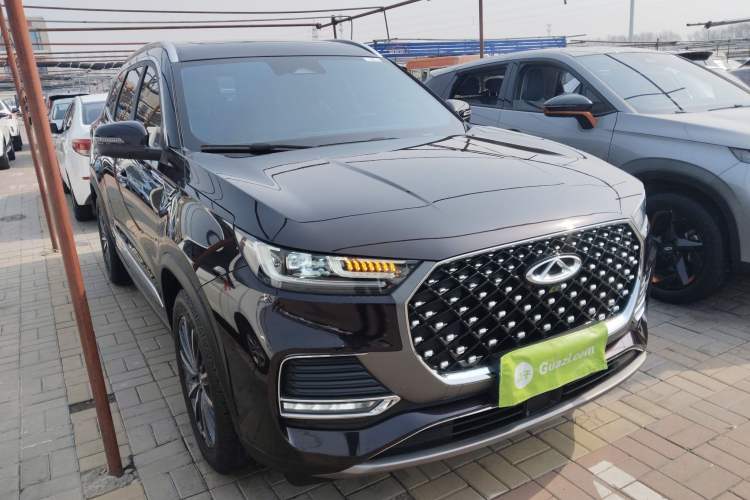 Used Chery Tiggo 8 PLUS 2022 290TGDI DCT Luxury Edition Front Right 45 Deg