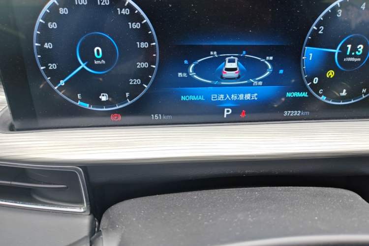 Used Chery Tiggo 8 PLUS 2022 Kunpeng Edition 390TGDI DCT Passion Version Odometer Close Up