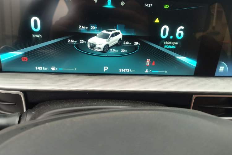 Used Chery Tiggo 8 PLUS 2022 290TGDI DCT Luxury Edition Odometer Close Up