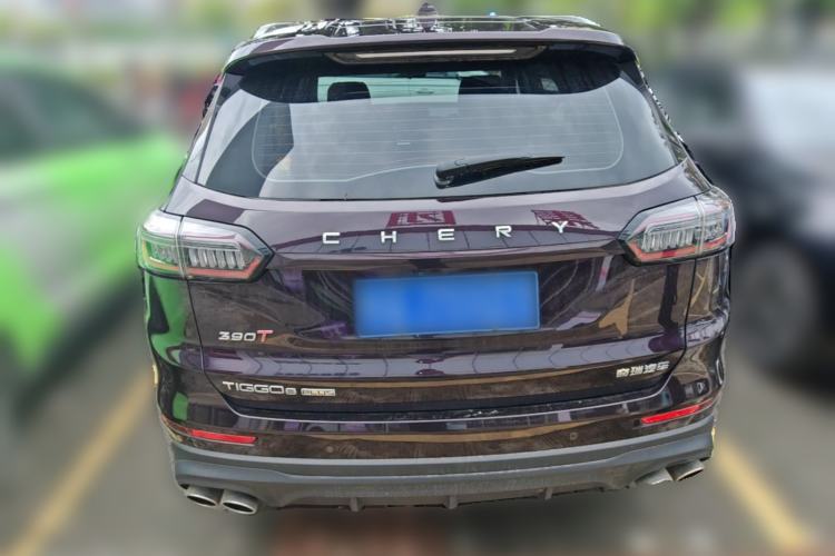 Used Chery Tiggo 8 PLUS 2022 Kunpeng Edition 390TGDI DCT Passion Version Rear
