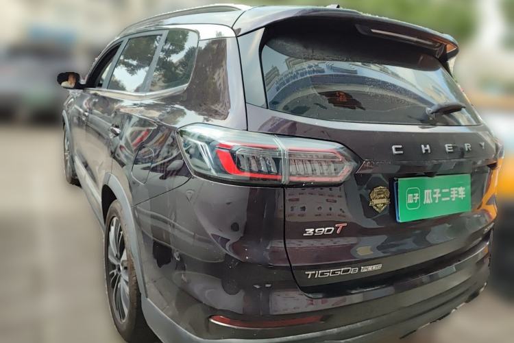 Used Chery Tiggo 8 PLUS 2022 Kunpeng Edition 390TGDI DCT Luxury Version Rear Left 45 Deg