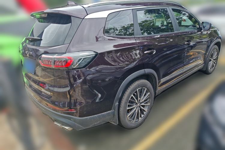 Used Chery Tiggo 8 PLUS 2022 Kunpeng Edition 390TGDI DCT Passion Version Rear Right 45 Deg