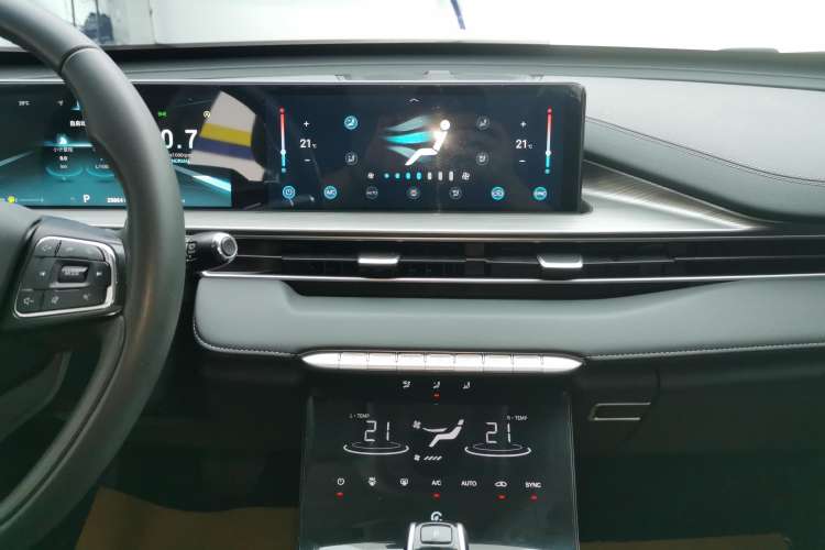 Used Chery Tiggo 8 PLUS 2022 Kunpeng Edition 390TGDI DCT Passion Version Audio And AC Panel
