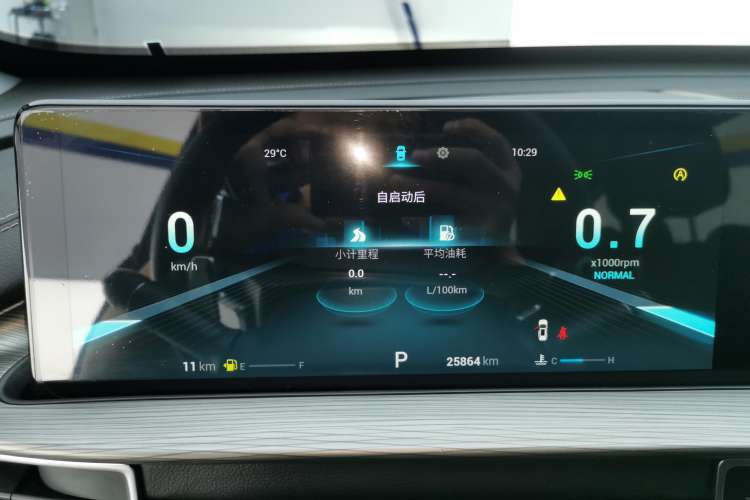 Used Chery Tiggo 8 PLUS 2022 Kunpeng Edition 390TGDI DCT Passion Version Instrument Cluster