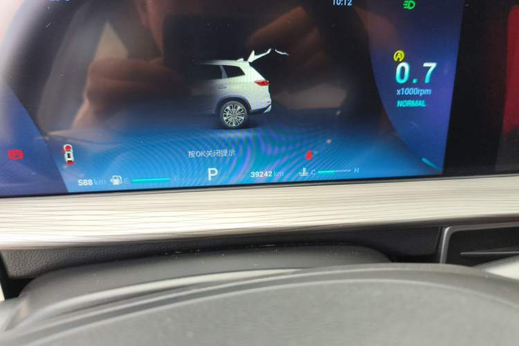 Used Chery Tiggo 8 PLUS 2022 290TGDI DCT Haoting Edition Odometer Close Up