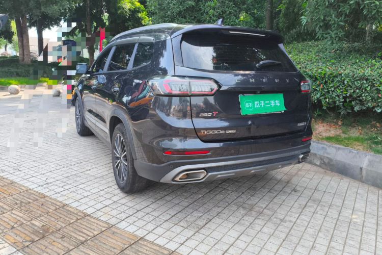 Used Chery Tiggo 8 PLUS 2022 290TGDI DCT Haoting Edition Rear Left 45 Deg