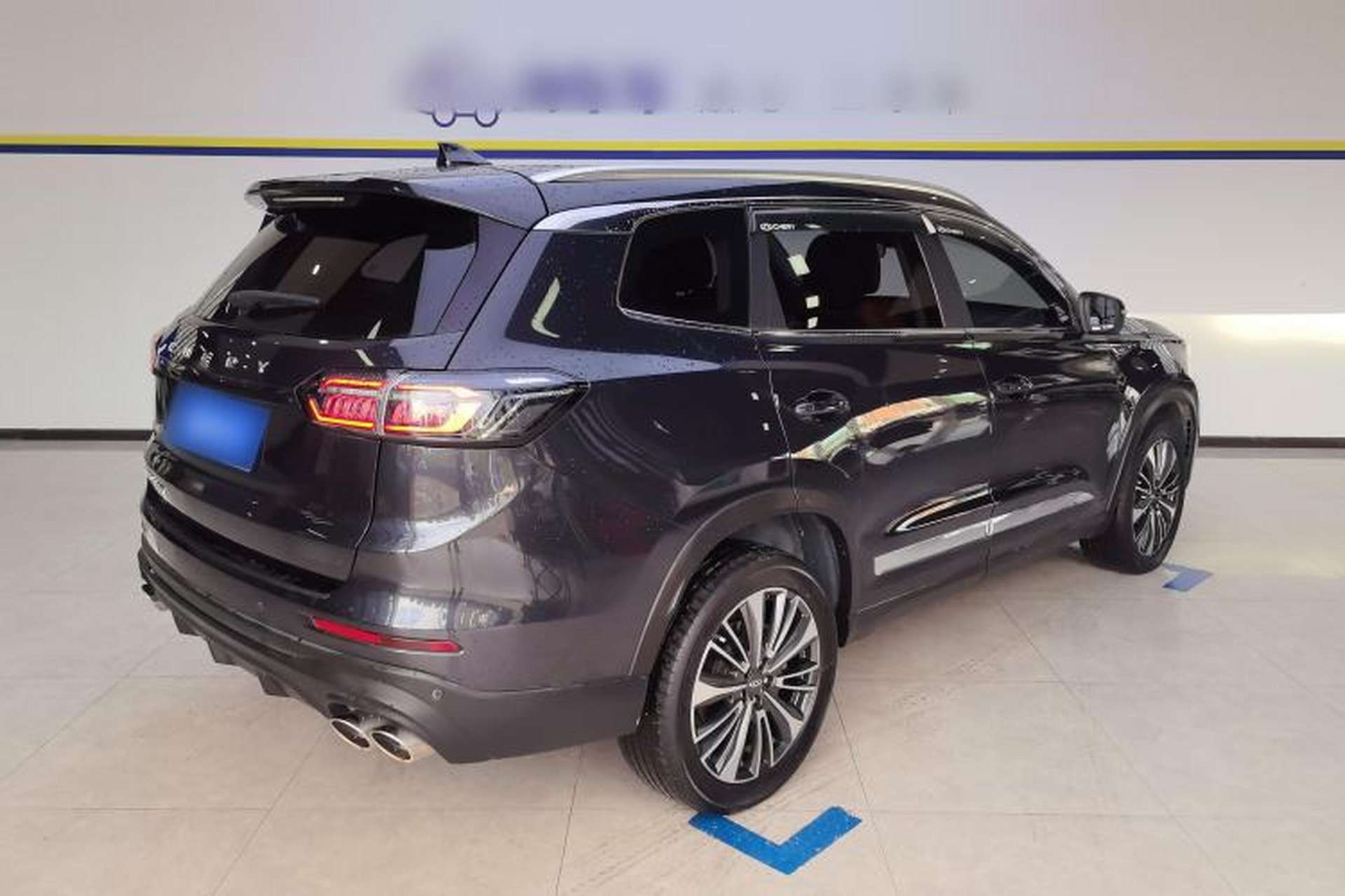 Used Chery Tiggo 8 PLUS 2022 Kunpeng Edition 390TGDI DCT Luxury+ Edition Rear Right 45 Deg