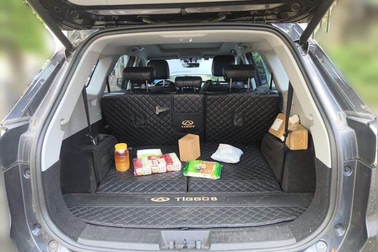 Used Chery Tiggo 8 PLUS 2022 Kunpeng Edition 390TGDI DCT Passion Plus Trunk
