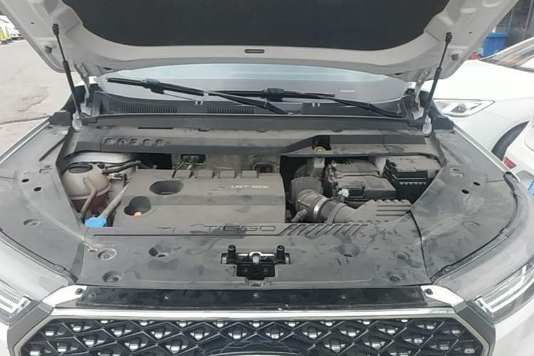 Used Chery Tiggo 8 PLUS 2022 290TGDI DCT Haoting Edition+ Engine Bay