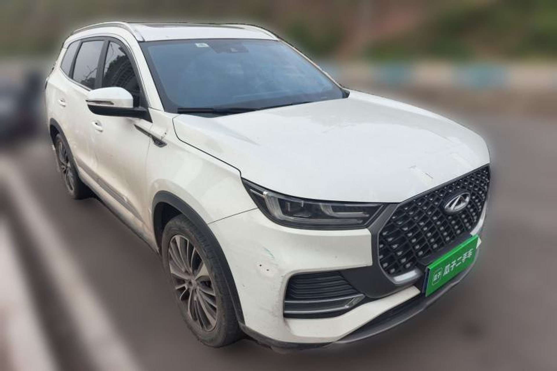 Used Chery Tiggo 8 PLUS 2022 Kunpeng Edition 390TGDI DCT Luxury Version Front Right 45 Deg