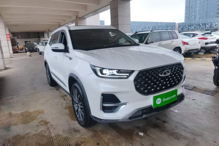 Used Chery Tiggo 8 PLUS 2022 Kunpeng Edition 390TGDI DCT Passion Version Front Right 45 Deg