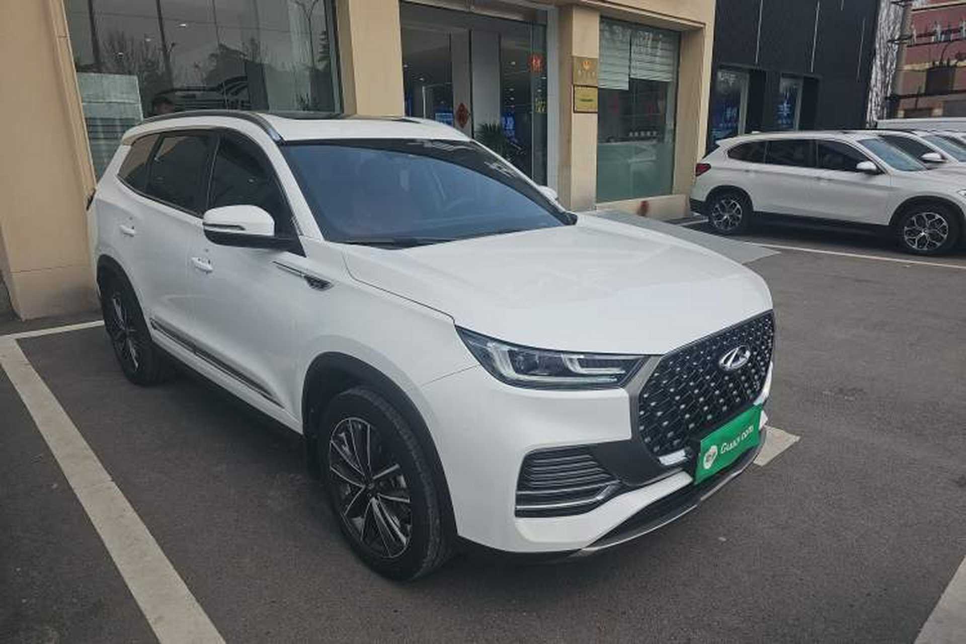 Used Chery Tiggo 8 PLUS 2022 Kunpeng Edition 390TGDI DCT Four-Wheel Drive Luxury Version Front Right 45 Deg
