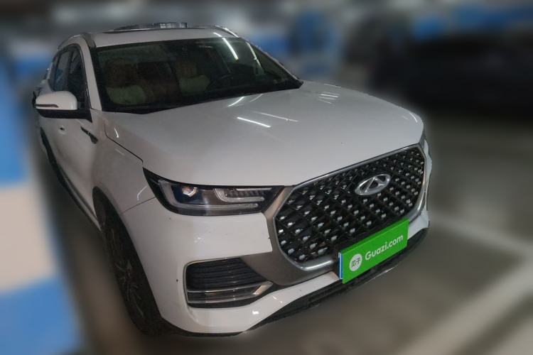 Used Chery Tiggo 8 PLUS 2022 Kunpeng Edition 390TGDI DCT Four-Wheel Drive Luxury Version Front Right 45 Deg