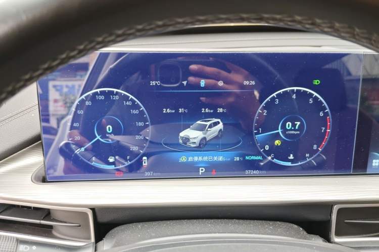 Used Chery Tiggo 8 PLUS 2022 Kunpeng Edition 390TGDI DCT Luxury Version Instrument Cluster