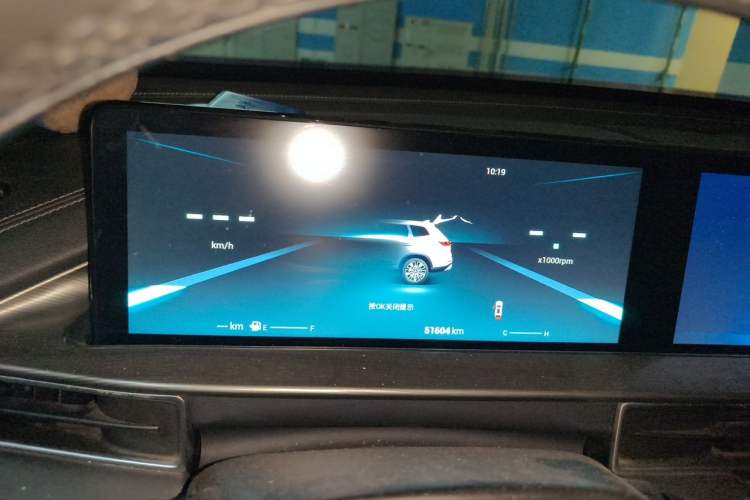Used Chery Tiggo 8 PLUS 2022 Kunpeng Edition 390TGDI DCT Four-Wheel Drive Luxury Version Instrument Cluster