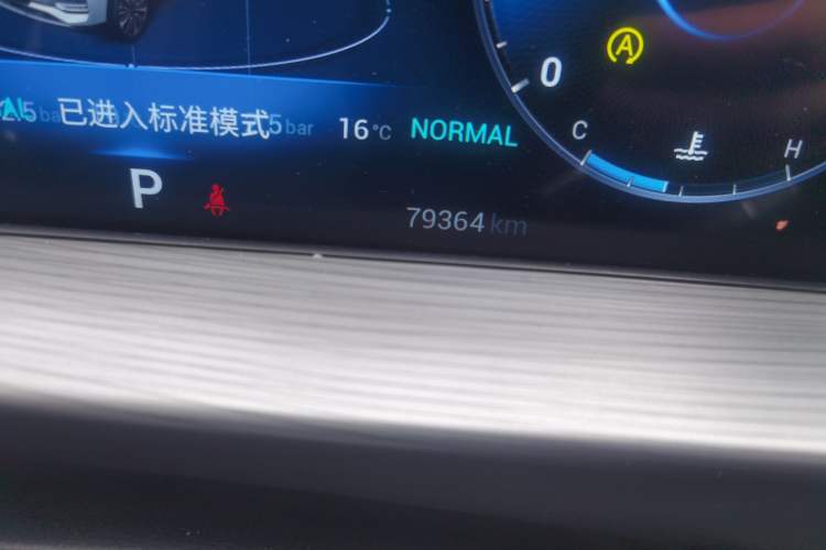 Used Chery Tiggo 8 PLUS 2022 Kunpeng Edition 390TGDI DCT Passion Version Odometer Close Up