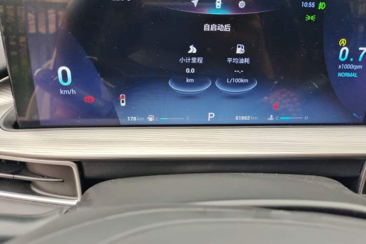 Used Chery Tiggo 8 PLUS 2022 290TGDI DCT Luxury Edition Odometer Close Up