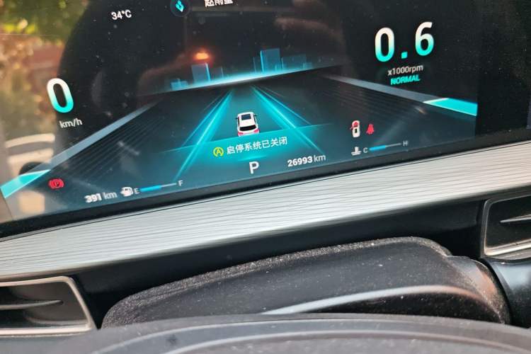 Used Chery Tiggo 8 PLUS 2022 290TGDI DCT Haoting Edition Odometer Close Up