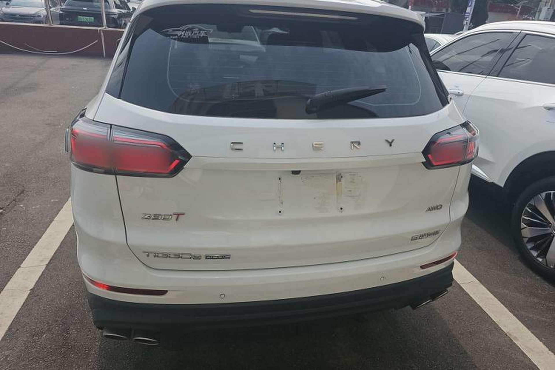 Used Chery Tiggo 8 PLUS 2022 Kunpeng Edition 390TGDI DCT Four-Wheel Drive Luxury Version Rear