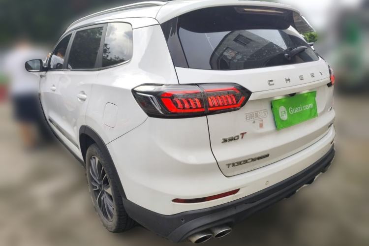 Used Chery Tiggo 8 PLUS 2022 Kunpeng Edition 390TGDI DCT Four-Wheel Drive Luxury Version Rear Left 45 Deg