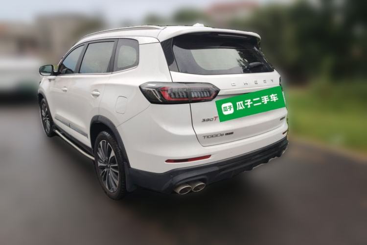 Used Chery Tiggo 8 PLUS 2022 Kunpeng Edition 390TGDI DCT Four-Wheel Drive Luxury Version Rear Left 45 Deg