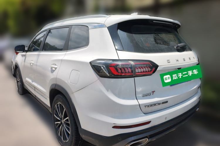 Used Chery Tiggo 8 PLUS 2022 290TGDI DCT Luxury Edition Rear Left 45 Deg