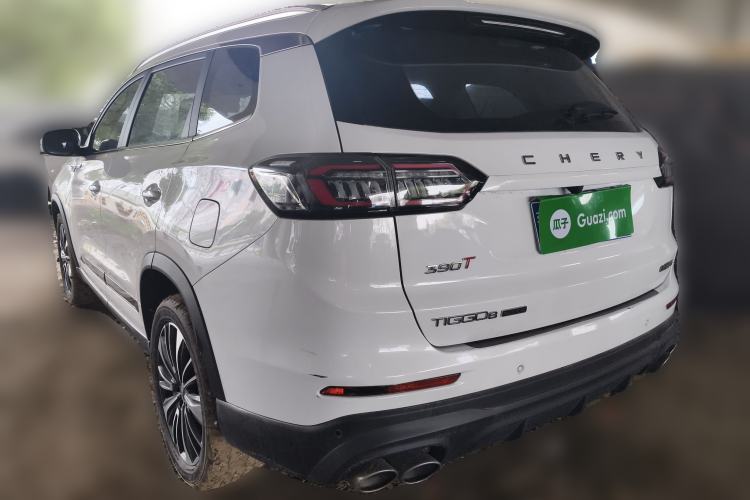 Used Chery Tiggo 8 PLUS 2022 Kunpeng Edition 390TGDI DCT Luxury+ Edition Rear Left 45 Deg