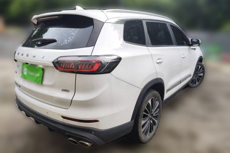 Used Chery Tiggo 8 PLUS 2022 Kunpeng Edition 390TGDI DCT Four-Wheel Drive Luxury Version Rear Right 45 Deg