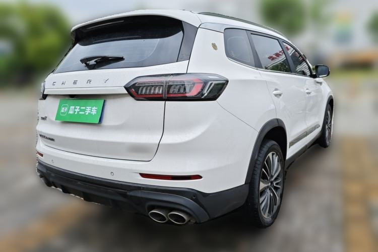 Used Chery Tiggo 8 PLUS 2022 Kunpeng Edition 390TGDI DCT Luxury Version Rear Right 45 Deg