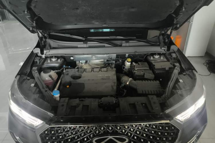 Used Chery Tiggo 8 PLUS 2024 Champion Edition 290TGDI DCT Hao Yue Version 5 Seats Engine Bay