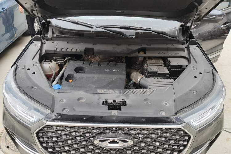 Used Chery Tiggo 8 PLUS 2024 Champion Edition 290TGDI DCT Passionate Version 7 Seats Engine Bay