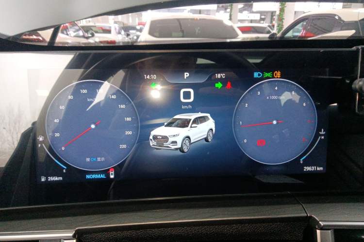 Used Chery Tiggo 8 PLUS 2024 Champion Edition 390TGDI DCT Bold Version 7-Seater Instrument Cluster
