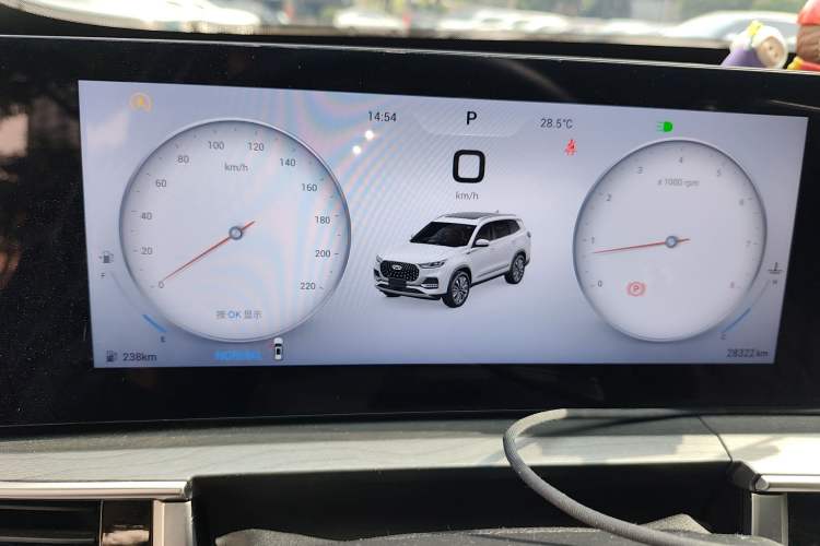 Used Chery Tiggo 8 PLUS 2024 Champion Edition 390TGDI DCT Bold Edition 5-Seater Instrument Cluster