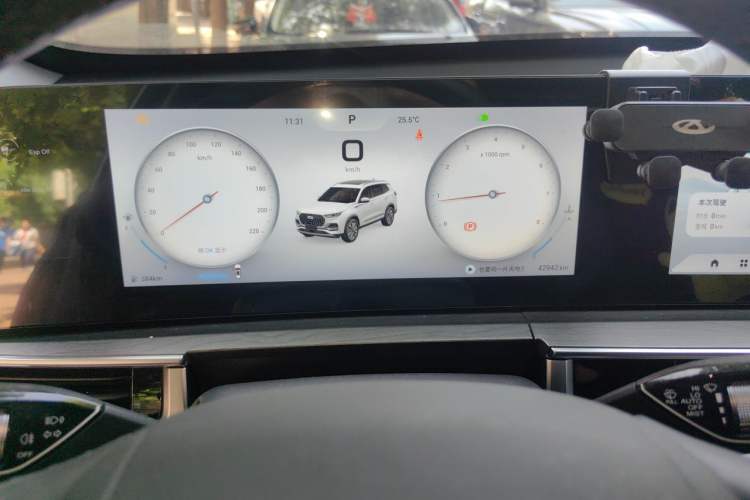 Used Chery Tiggo 8 PLUS 2024 Champion Edition 290TGDI DCT Passionate Version 5-Seater Instrument Cluster