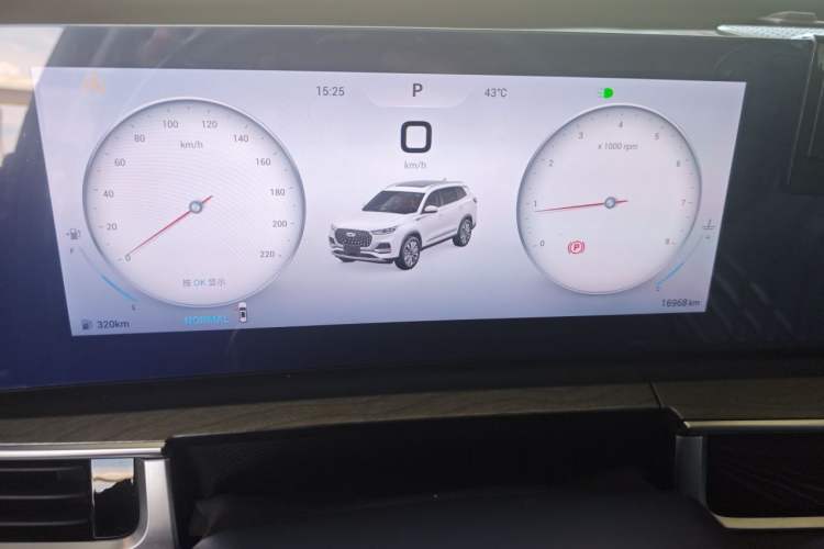 Used Chery Tiggo 8 PLUS 2024 Champion Edition 290TGDI DCT Passionate Version 7 Seats Instrument Cluster