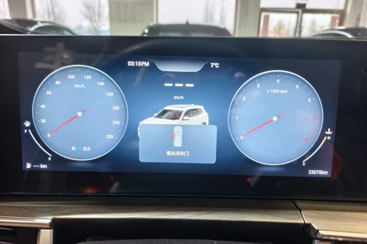 Used Chery Tiggo 8 PLUS 2024 Champion Edition 290TGDI DCT Passionate Version 5-Seater Odometer Close Up