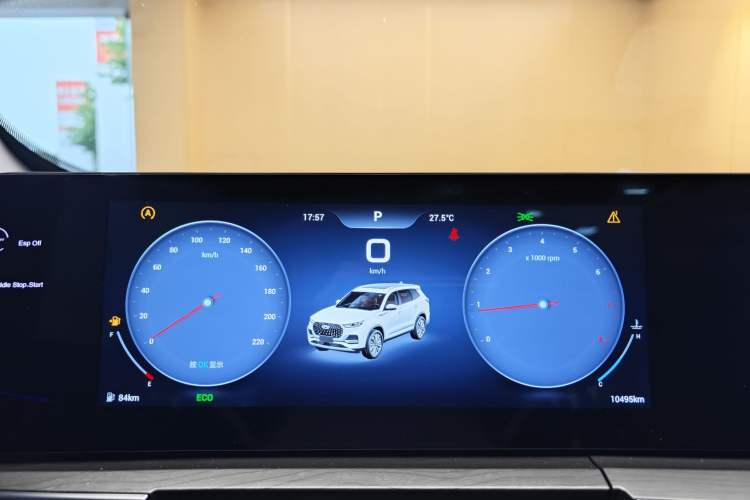 Used Chery Tiggo 8 PLUS 2024 Champion Edition 290TGDI DCT Deluxe Version 7-Seater Odometer Close Up