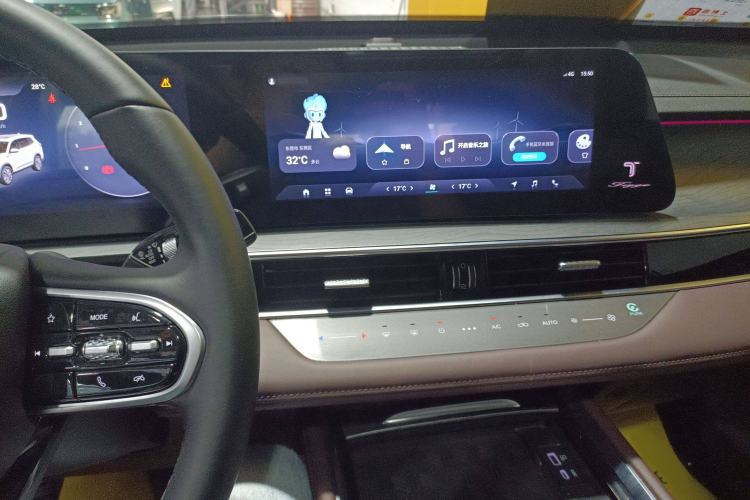 Used Chery Tiggo 8 PLUS 2024 Champion Edition 290TGDI DCT Deluxe Version 5-Seater Audio And AC Panel