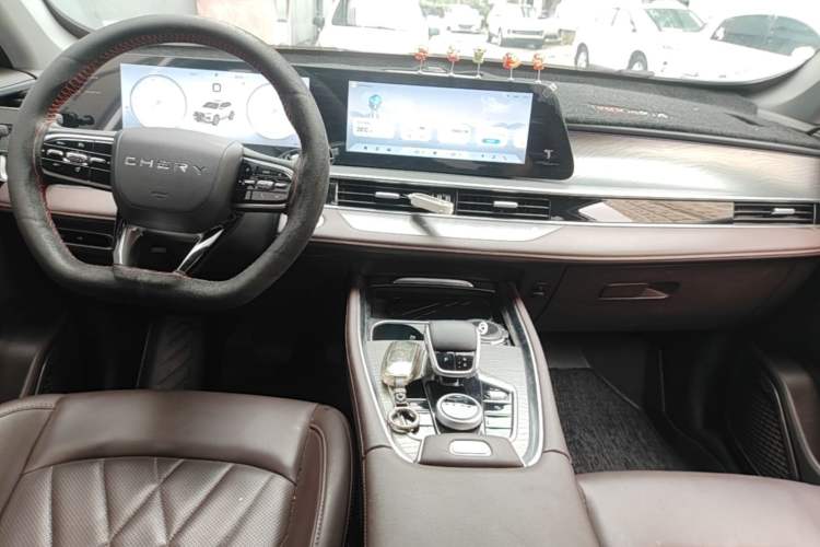 Used Chery Tiggo 8 PLUS 2024 Champion Edition 290TGDI DCT Deluxe Version 7-Seater Audio And AC Panel