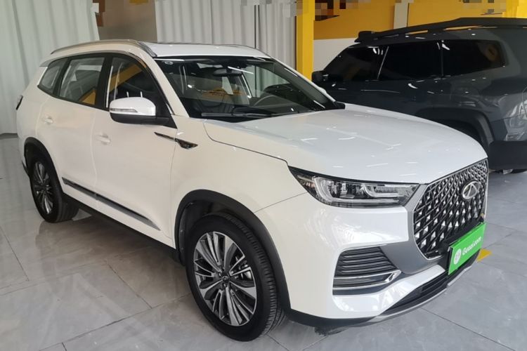 Used Chery Tiggo 8 PLUS 2024 Champion Edition 290TGDI DCT Deluxe Version 5-Seater Front Right 45 Deg