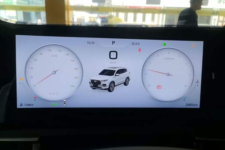 Used Chery Tiggo 8 PLUS 2024 Champion Edition 290TGDI DCT Deluxe Version 5-Seater Instrument Cluster