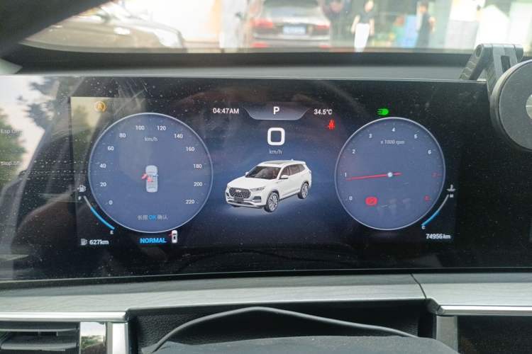 Used Chery Tiggo 8 PLUS 2024 Champion Edition 290TGDI DCT Passionate Version 5-Seater Instrument Cluster